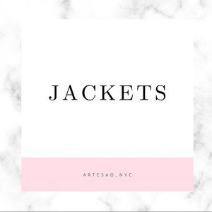 "Like" to get notified" of all new jackets!